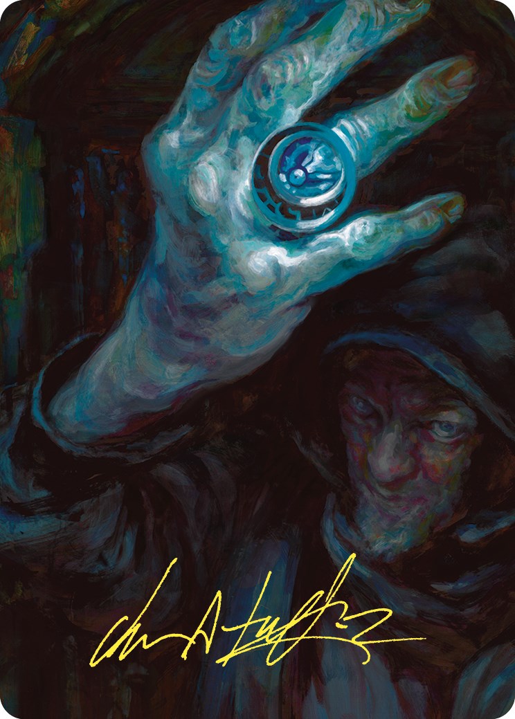 Arcane Signet Art Card (Gold-Stamped Signature) [Commander Masters Art Series] | Game Master's Emporium (The New GME)
