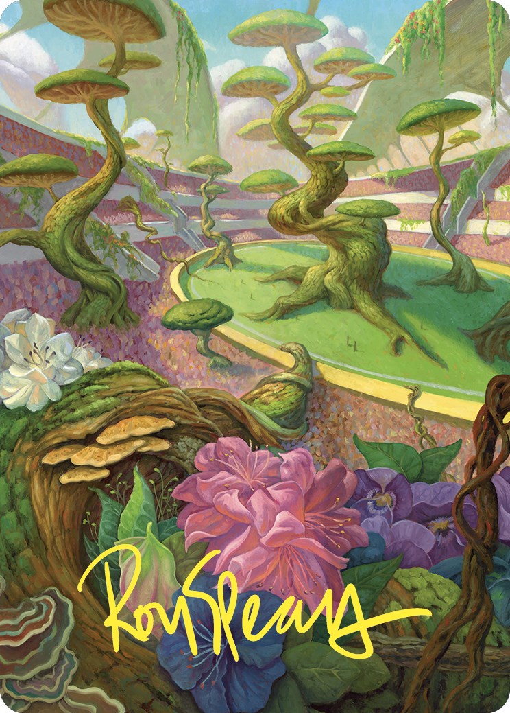 Undergrowth Stadium Art Card (Gold-Stamped Signature) [Commander Masters Art Series] | Game Master's Emporium (The New GME)