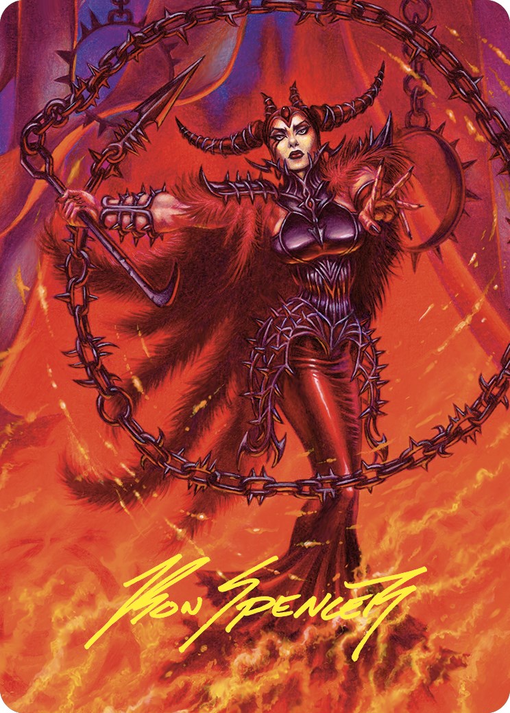 Deadly Rollick Art Card (Gold-Stamped Signature) [Commander Masters Art Series] | Game Master's Emporium (The New GME)