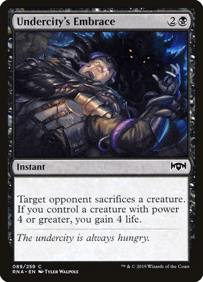 Undercity's Embrace [Ravnica Allegiance] | Game Master's Emporium (The New GME)