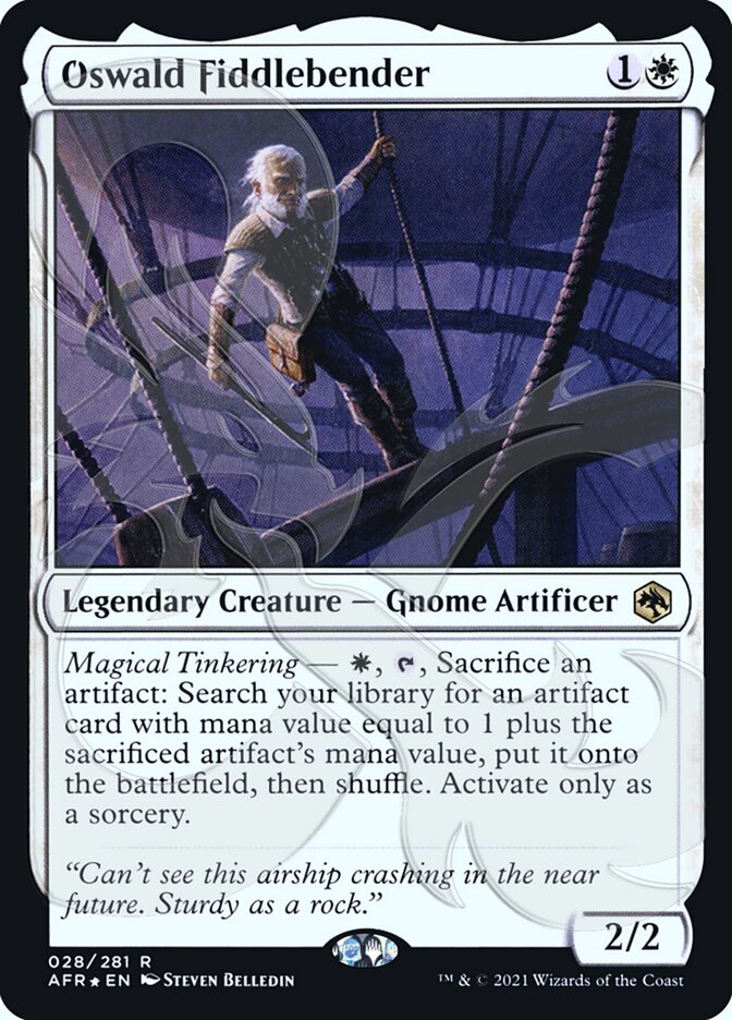 Oswald Fiddlebender (Ampersand Promo) [Dungeons & Dragons: Adventures in the Forgotten Realms Promos] | Game Master's Emporium (The New GME)