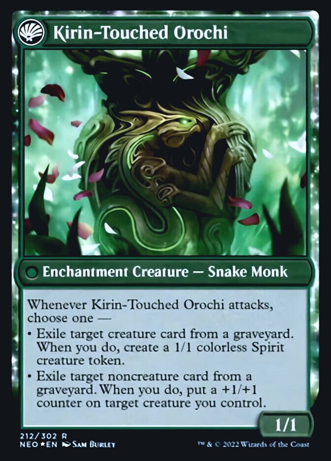Teachings of the Kirin // Kirin-Touched Orochi [Kamigawa: Neon Dynasty Prerelease Promos] | Game Master's Emporium (The New GME)