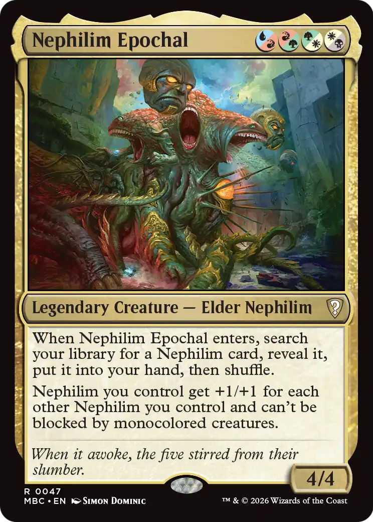 Nephilim Epochal [Mystery Booster: Commander Edition] | Game Master's Emporium (The New GME)