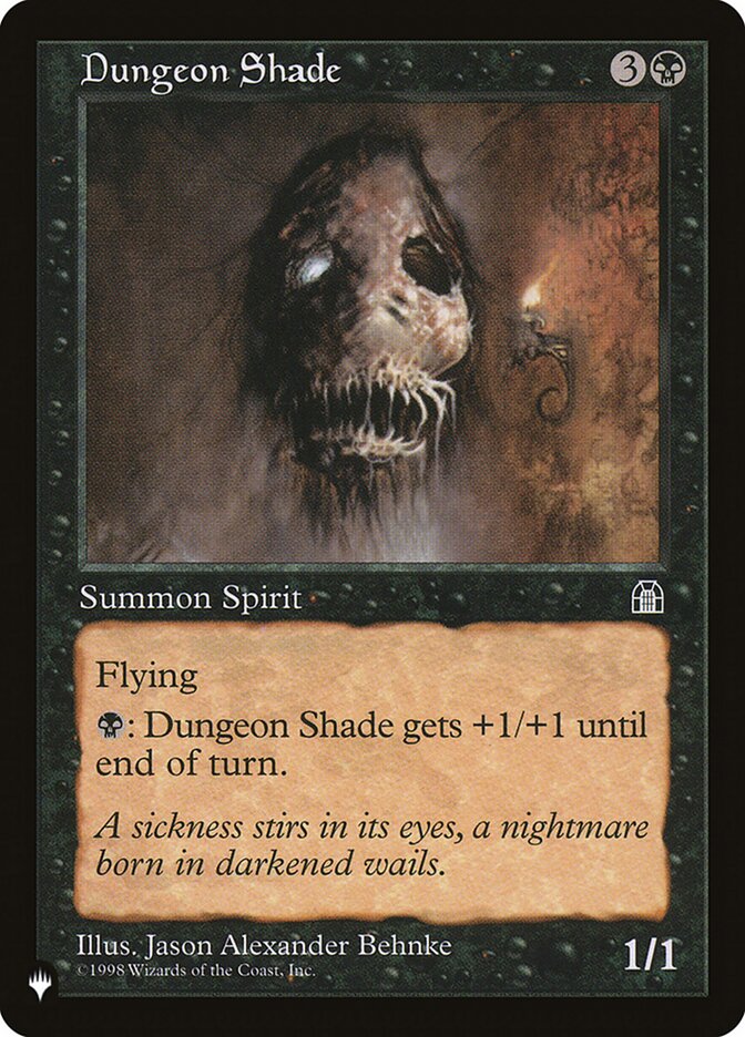 Dungeon Shade [The List] | Game Master's Emporium (The New GME)