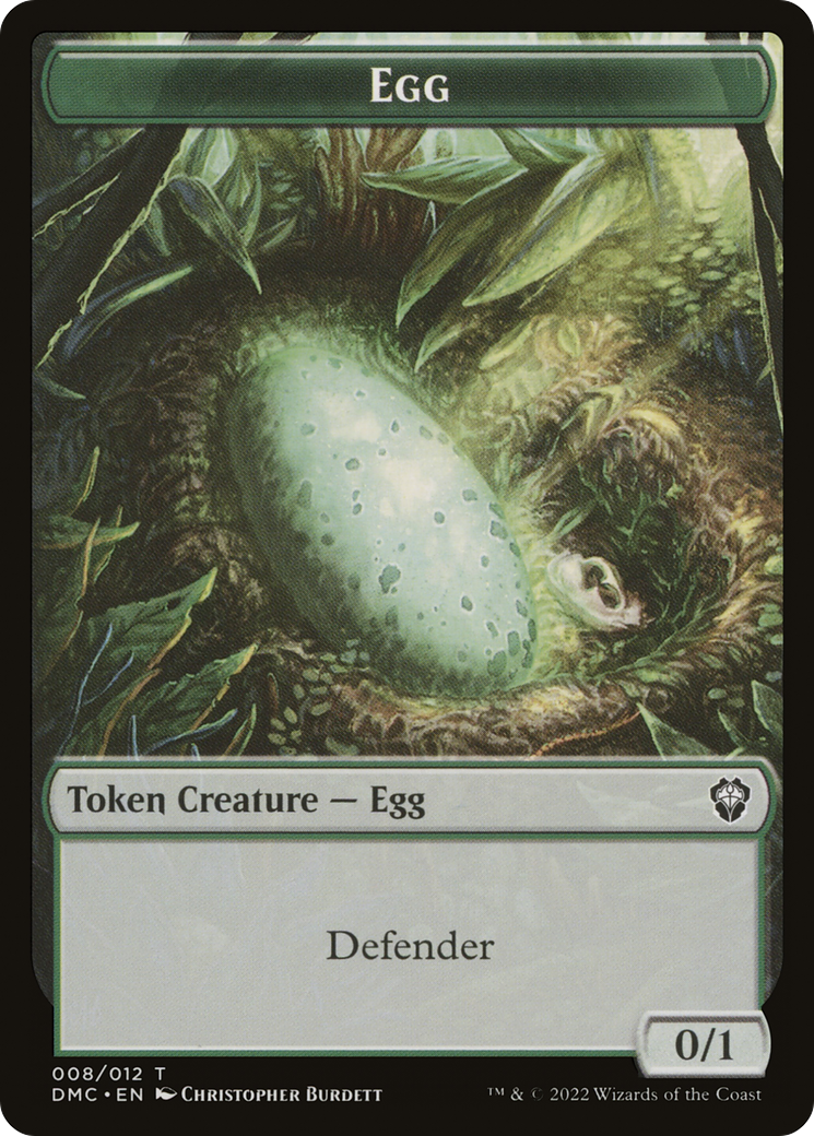 Treasure // Egg Double-Sided Token [Secret Lair Drop Series] | Game Master's Emporium (The New GME)