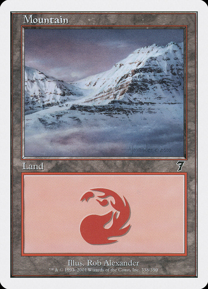 Mountain (338) [Seventh Edition] | Game Master's Emporium (The New GME)