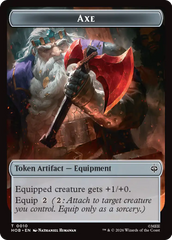 Bird Soldier // Axe Double-Sided Token [The Hobbit Tokens] | Game Master's Emporium (The New GME)