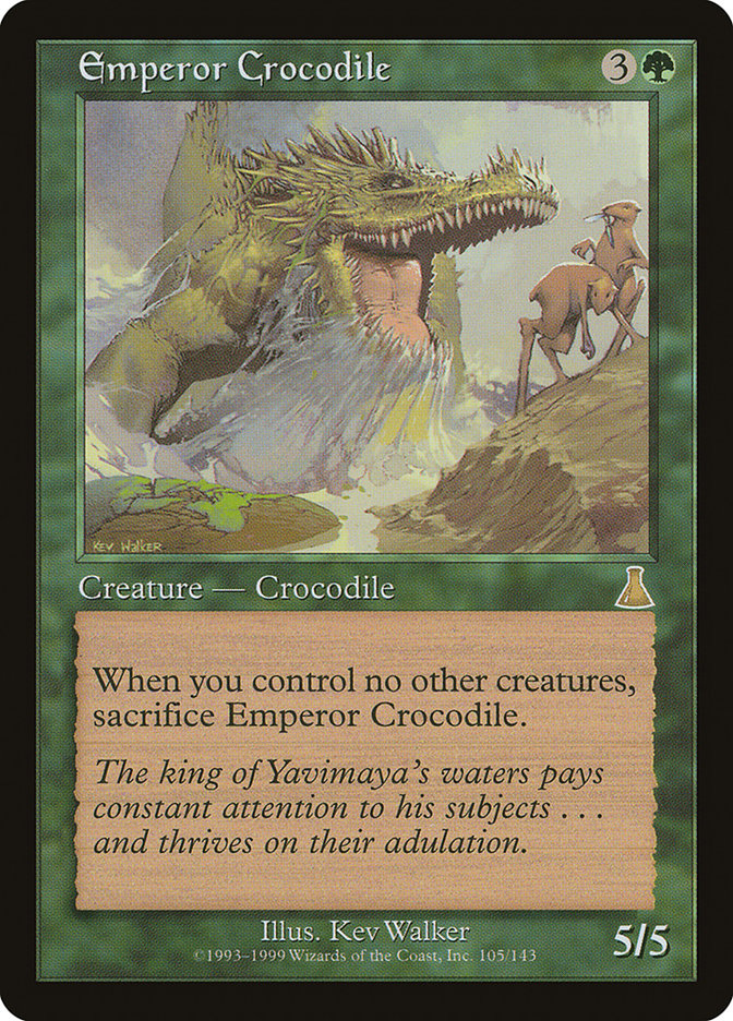 Emperor Crocodile [Urza's Destiny] | Game Master's Emporium (The New GME)