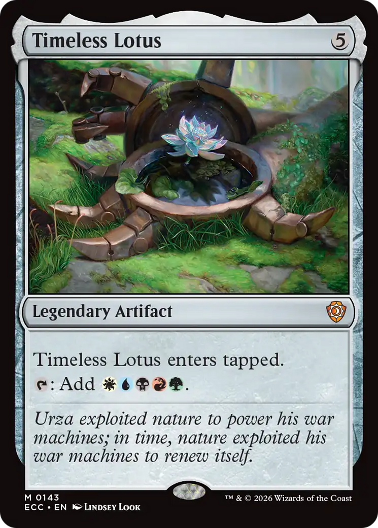 Timeless Lotus [Lorwyn Eclipsed Commander] | Game Master's Emporium (The New GME)