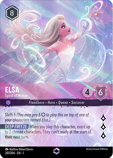 Elsa - Spirit of Winter (Enchanted) (207/204) [The First Chapter] | Game Master's Emporium (The New GME)