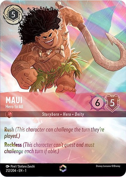Maui - Hero to All (Enchanted) (212/204) [The First Chapter] | Game Master's Emporium (The New GME)