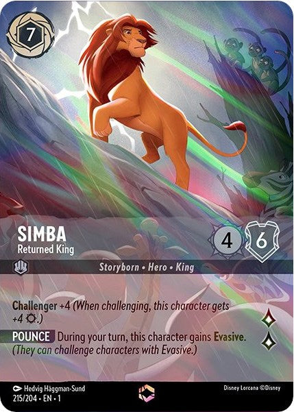 Simba - Returned King (Enchanted) (215/204) [The First Chapter] | Game Master's Emporium (The New GME)