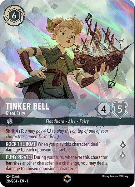 Tinker Bell - Giant Fairy (Enchanted) (216/204) [The First Chapter] | Game Master's Emporium (The New GME)