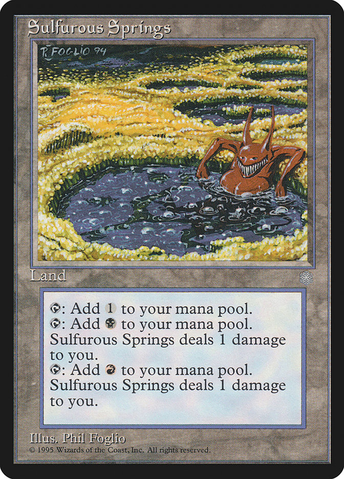 Sulfurous Springs [Ice Age] | Game Master's Emporium (The New GME)