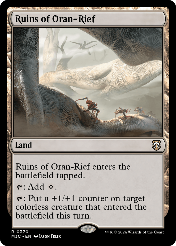 Ruins of Oran-Rief (Ripple Foil) [Modern Horizons 3 Commander] | Game Master's Emporium (The New GME)