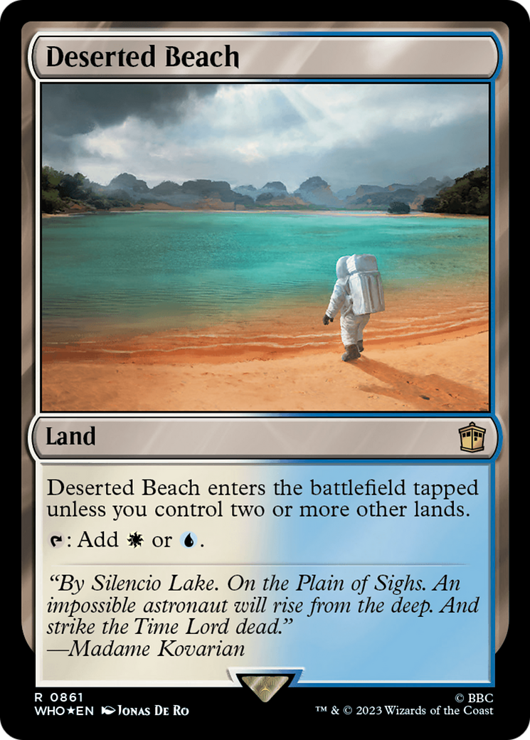 Deserted Beach (Surge Foil) [Doctor Who] | Game Master's Emporium (The New GME)