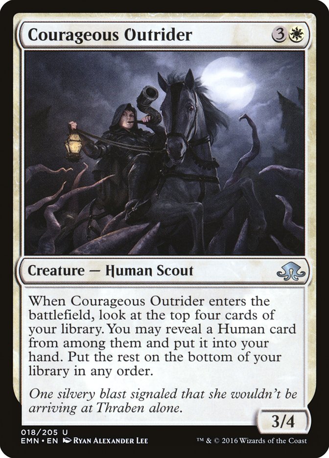 Courageous Outrider [Eldritch Moon] | Game Master's Emporium (The New GME)