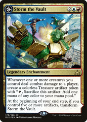 Storm the Vault // Vault of Catlacan [Rivals of Ixalan Prerelease Promos] | Game Master's Emporium (The New GME)