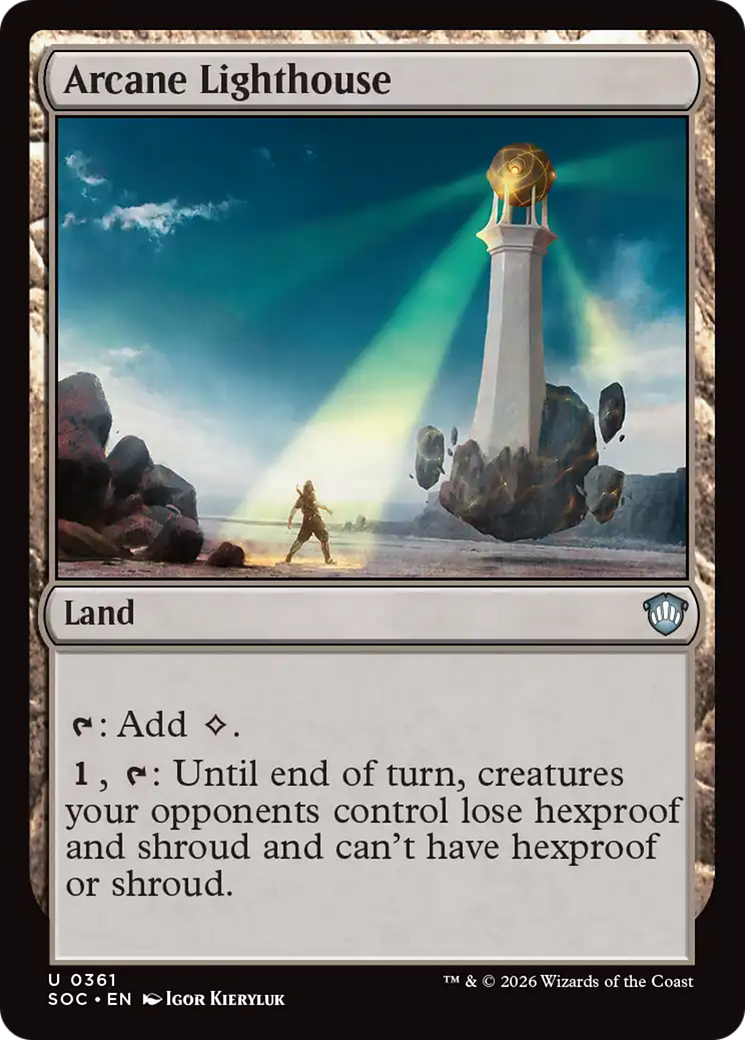 Arcane Lighthouse [Secrets of Strixhaven Commander] | Game Master's Emporium (The New GME)