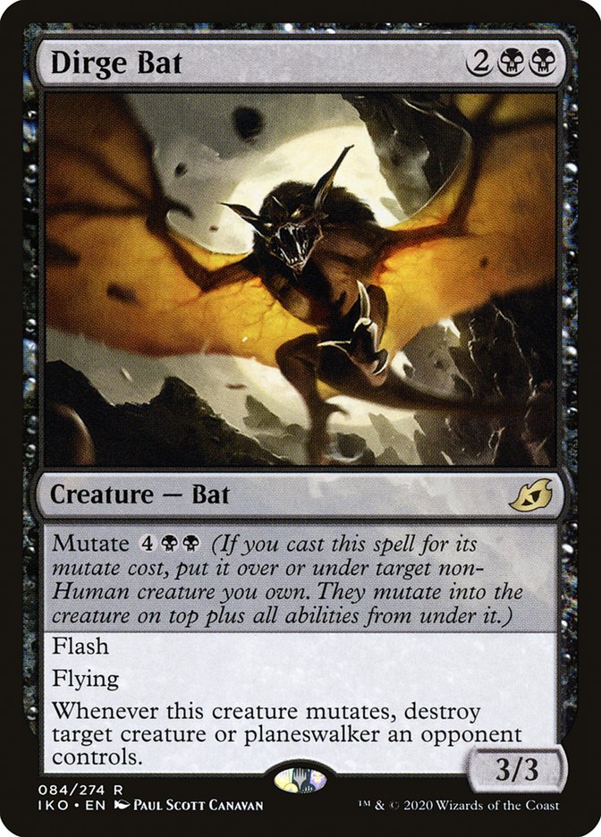 Dirge Bat [Ikoria: Lair of Behemoths] | Game Master's Emporium (The New GME)