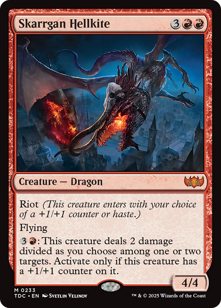 Skarrgan Hellkite [Tarkir: Dragonstorm Commander] | Game Master's Emporium (The New GME)