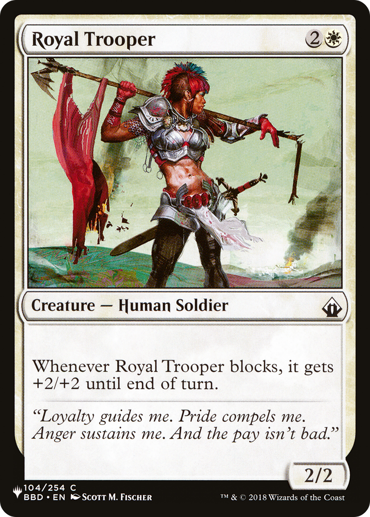 Royal Trooper [The List] | Game Master's Emporium (The New GME)