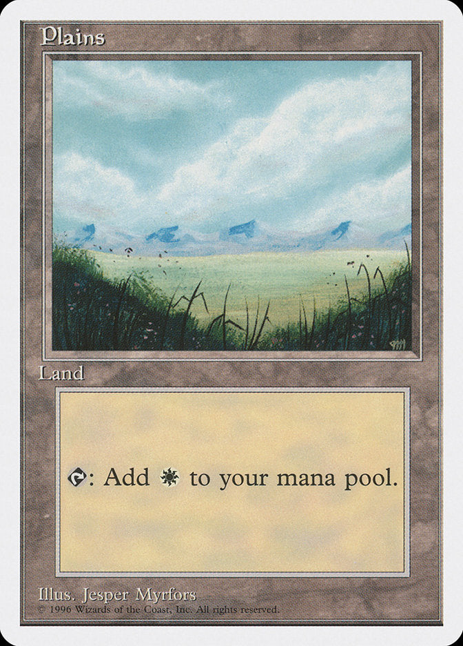 Plains (No Trees, Signature on Bottom Right) [Introductory Two-Player Set] | Game Master's Emporium (The New GME)