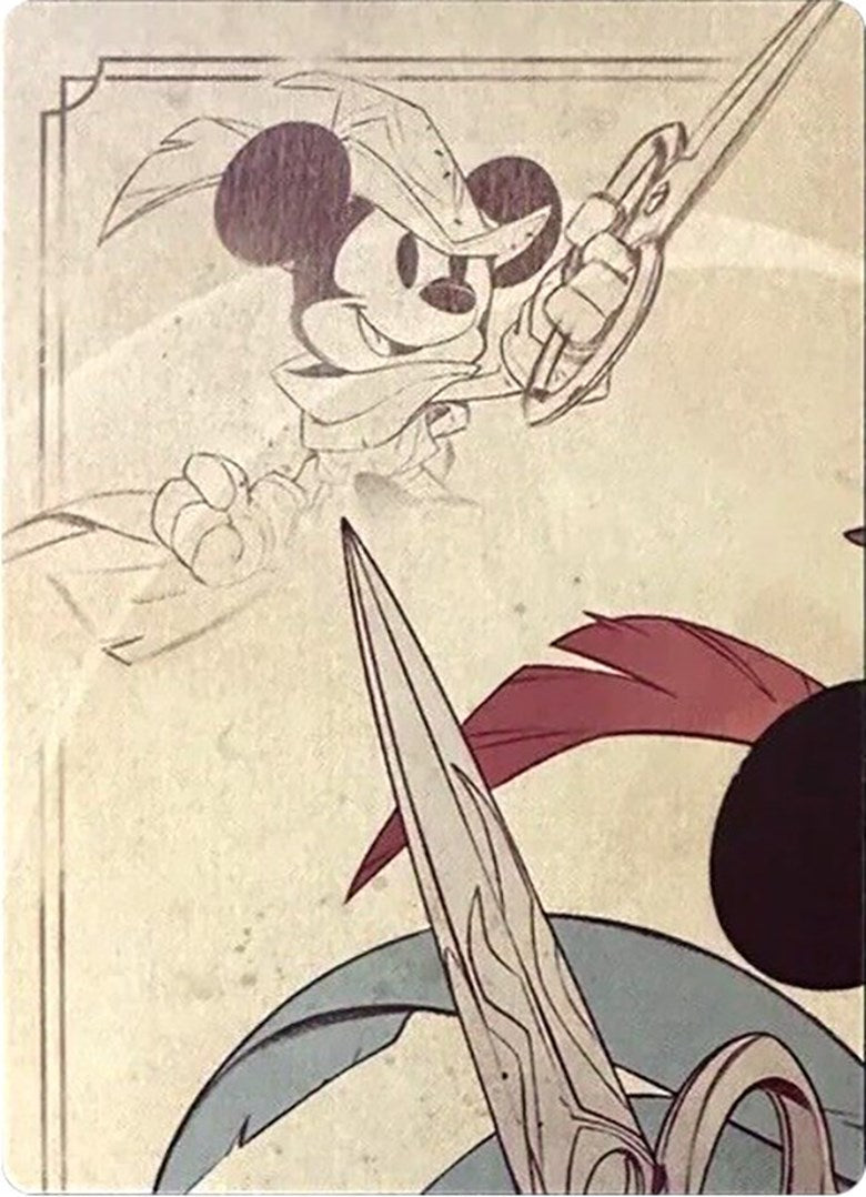 Mickey Mouse - Brave Little Tailor Puzzle Insert (Top Left) [The First Chapter] | Game Master's Emporium (The New GME)