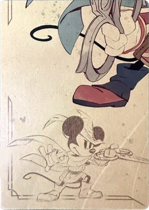 Mickey Mouse - Brave Little Tailor Puzzle Insert (Bottom Left) [The First Chapter] | Game Master's Emporium (The New GME)