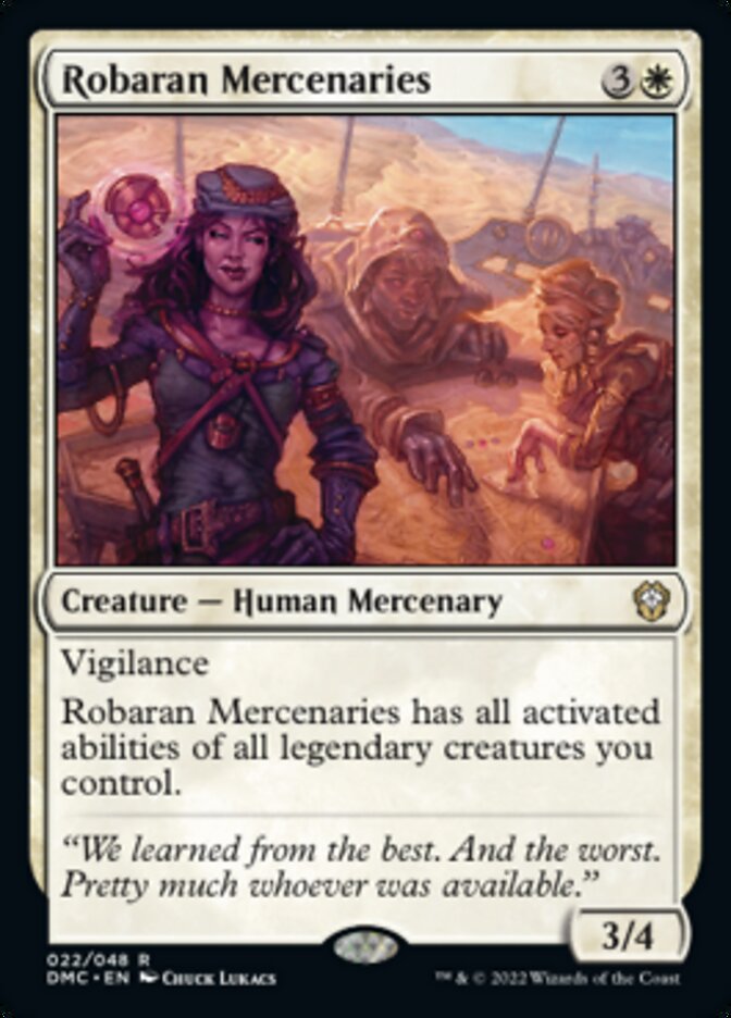 Robaran Mercenaries [Dominaria United Commander] | Game Master's Emporium (The New GME)