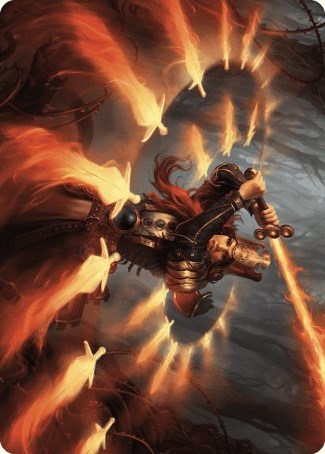 Heartflame Duelist Art Card [Wilds of Eldraine Art Series] | Game Master's Emporium (The New GME)