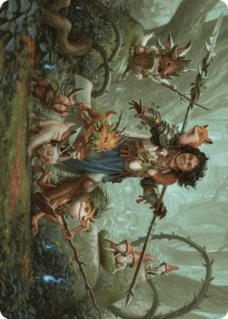 Ellivere of the Wild Court Art Card [Wilds of Eldraine Art Series] | Game Master's Emporium (The New GME)