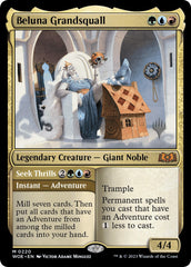 Beluna Grandsquall // Seek Thrills(Promo Pack) [Wilds of Eldraine Promos] | Game Master's Emporium (The New GME)