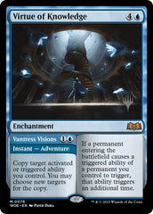 Virtue of Knowledge // Vantress Visions (Promo Pack) [Wilds of Eldraine Promos] | Game Master's Emporium (The New GME)