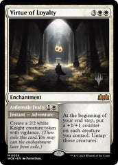 Virtue of Loyalty // Ardenvale Fealty (Promo Pack) [Wilds of Eldraine Promos] | Game Master's Emporium (The New GME)