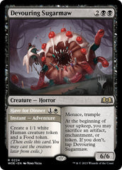 Devouring Sugarmaw // Have for Dinner(Promo Pack) [Wilds of Eldraine Promos] | Game Master's Emporium (The New GME)