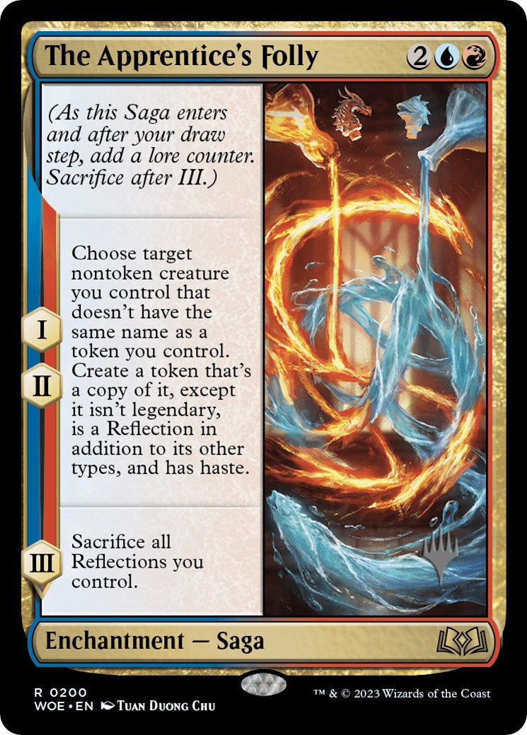 The Apprentice's Folly (Promo Pack) [Wilds of Eldraine Promos] | Game Master's Emporium (The New GME)