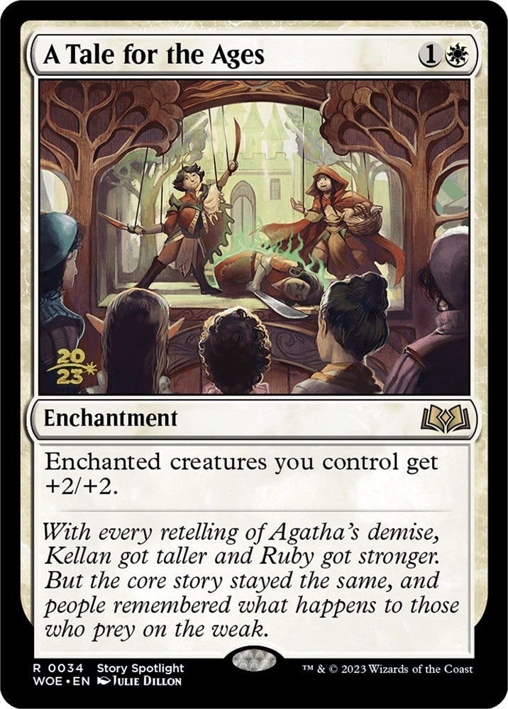 A Tale for the Ages [Wilds of Eldraine Prerelease Promos] | Game Master's Emporium (The New GME)