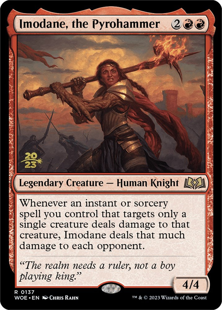 Imodane, the Pyrohammer [Wilds of Eldraine Prerelease Promos] | Game Master's Emporium (The New GME)