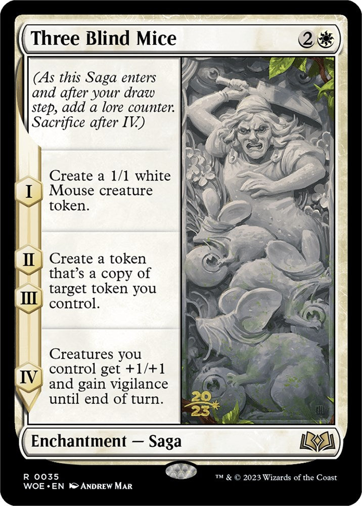 Three Blind Mice [Wilds of Eldraine Prerelease Promos] | Game Master's Emporium (The New GME)