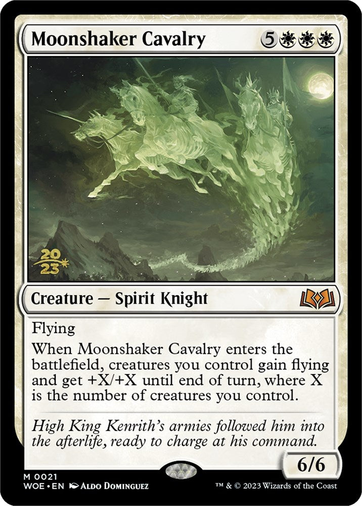 Moonshaker Cavalry [Wilds of Eldraine Prerelease Promos] | Game Master's Emporium (The New GME)