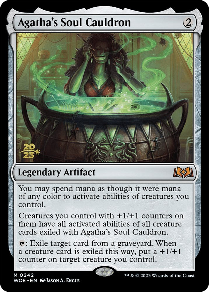 Agatha's Soul Cauldron [Wilds of Eldraine Prerelease Promos] | Game Master's Emporium (The New GME)