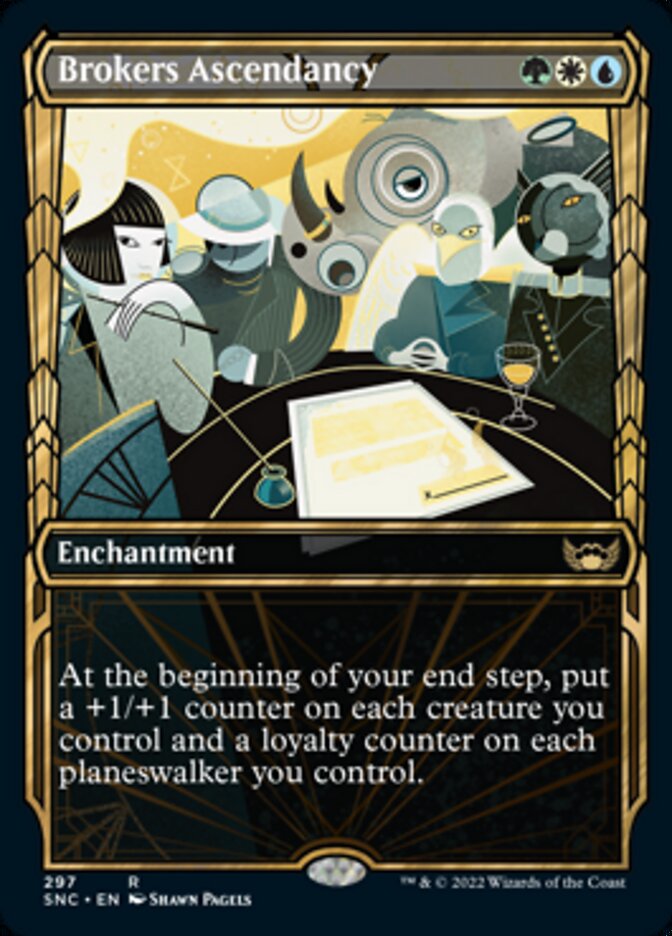 Brokers Ascendancy (Showcase Golden Age) [Streets of New Capenna] | Game Master's Emporium (The New GME)