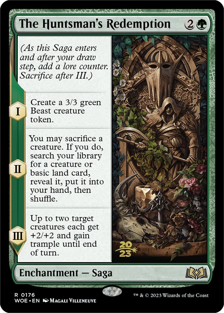 The Huntsman's Redemption [Wilds of Eldraine Prerelease Promos] | Game Master's Emporium (The New GME)