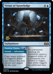Virtue of Knowledge // Vantress Visions (Promo Pack) [Wilds of Eldraine Promos] | Game Master's Emporium (The New GME)