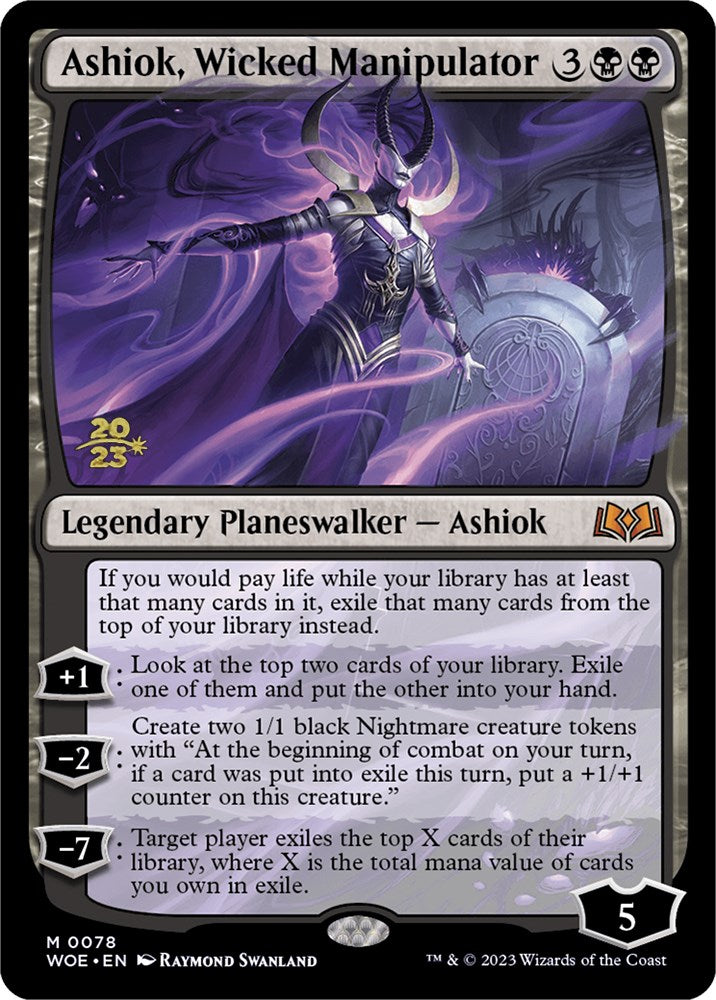Ashiok, Wicked Manipulator [Wilds of Eldraine Prerelease Promos] | Game Master's Emporium (The New GME)