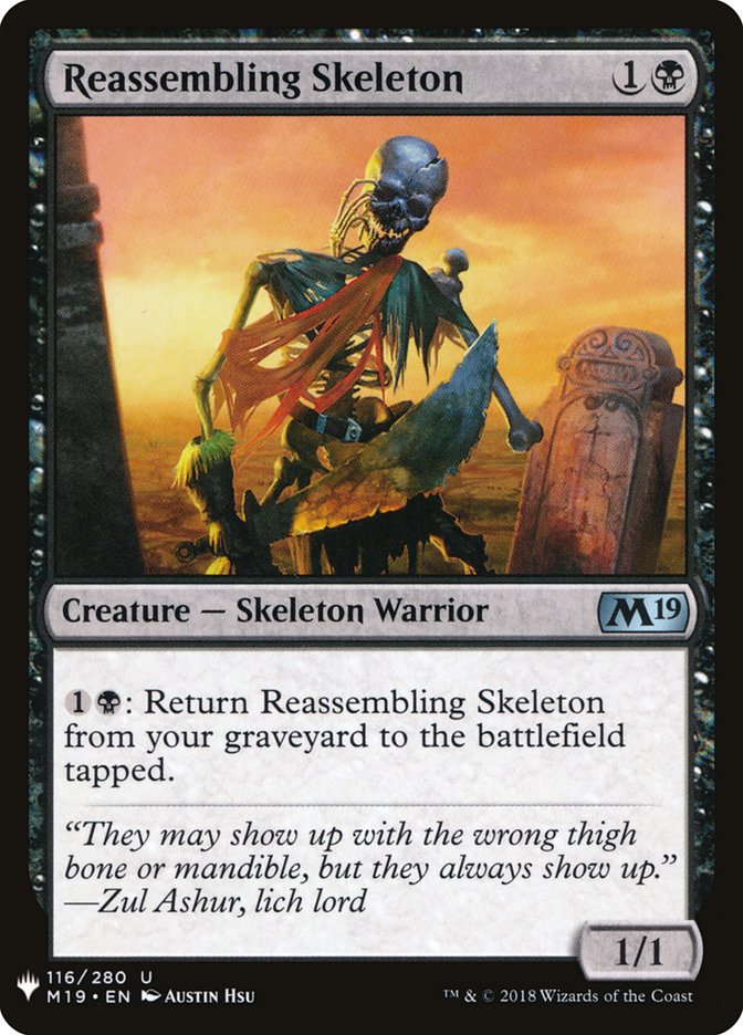 Reassembling Skeleton [Mystery Booster] | Game Master's Emporium (The New GME)