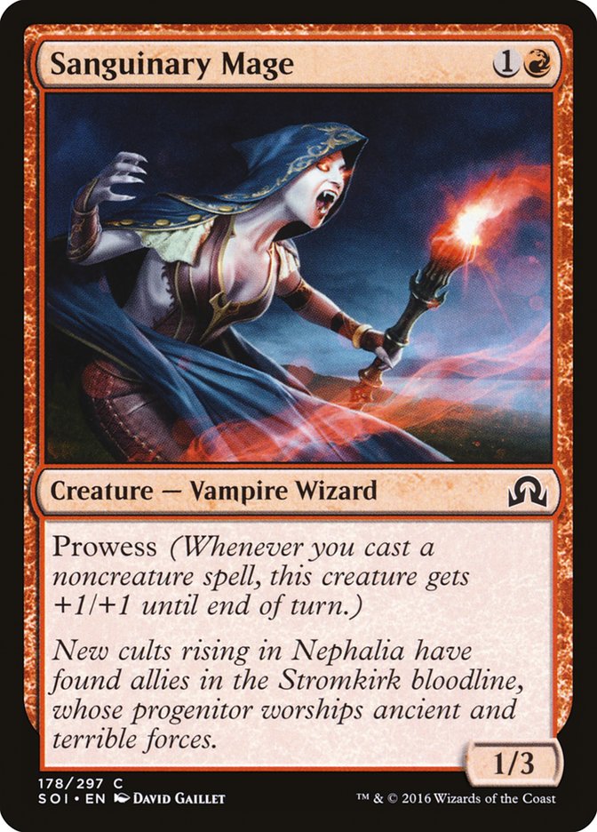 Sanguinary Mage [Shadows over Innistrad] | Game Master's Emporium (The New GME)