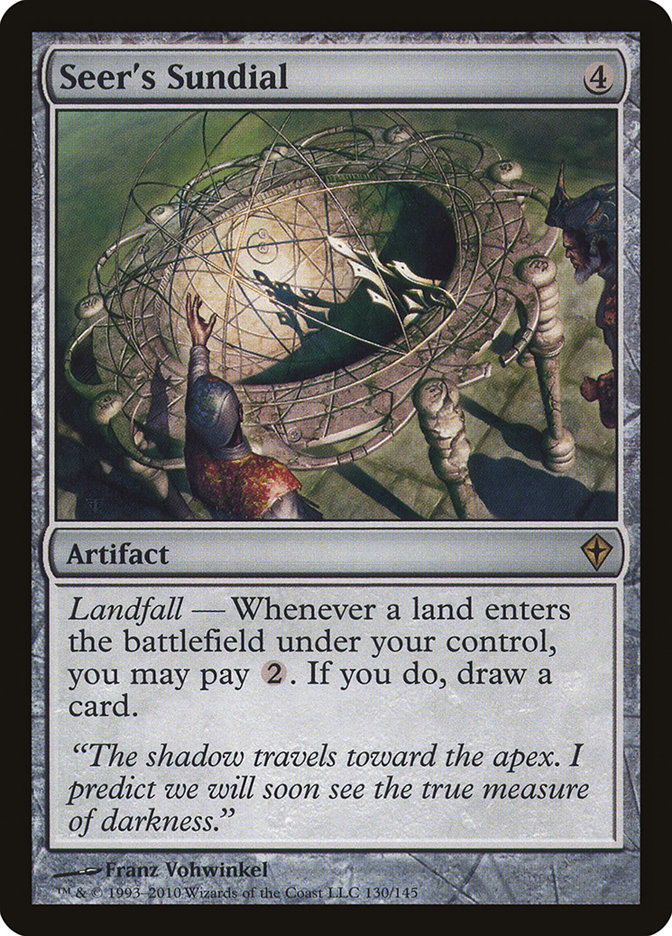 Seer's Sundial [Worldwake] | Game Master's Emporium (The New GME)