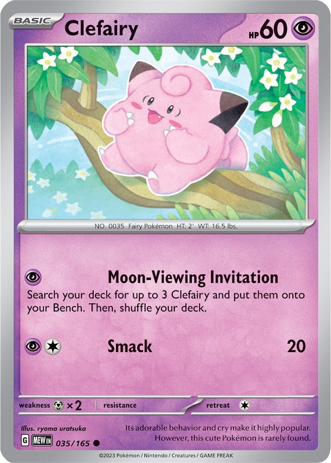 Clefairy (035/165) [Scarlet & Violet 151] | Game Master's Emporium (The New GME)